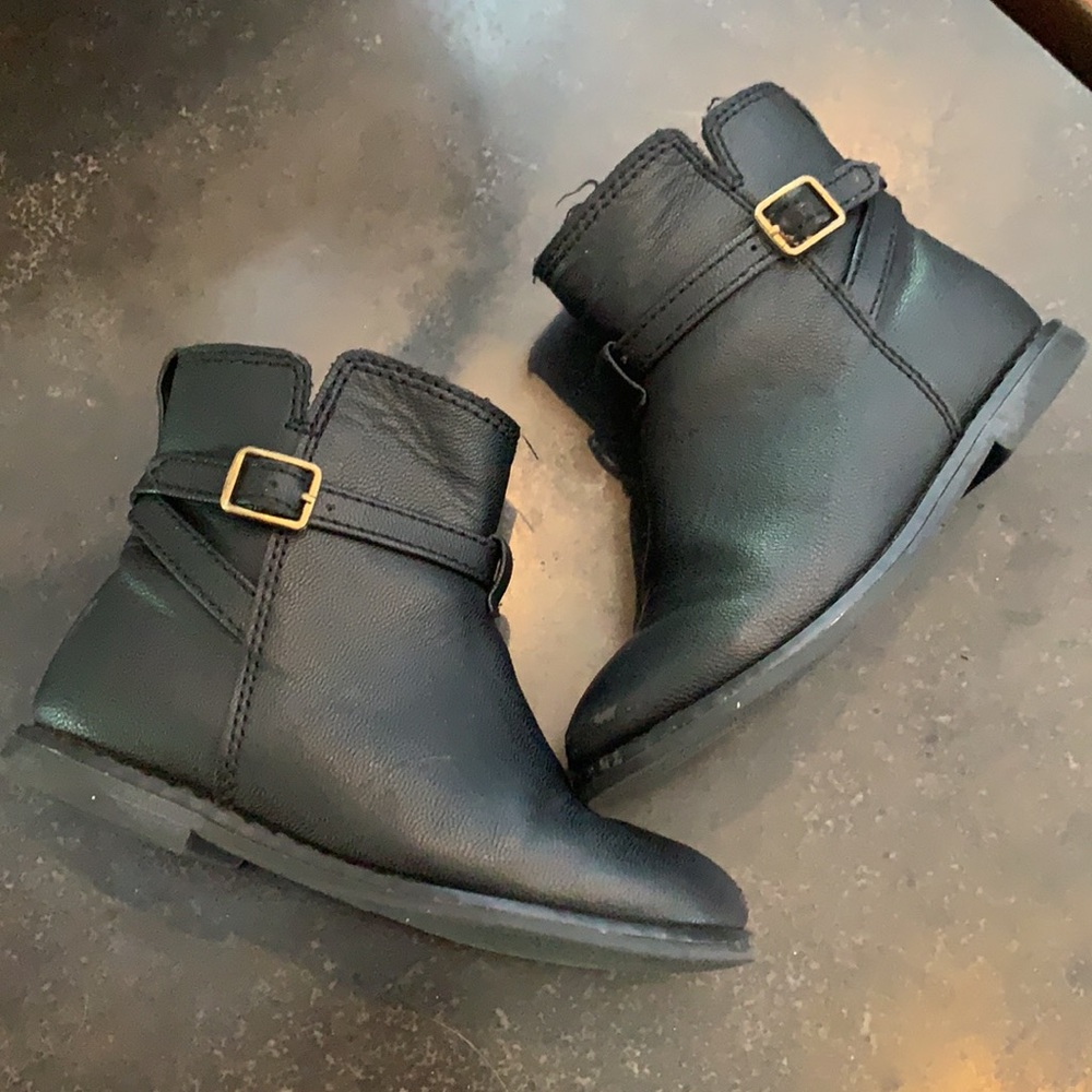 Gap Sz. 9 Black Moto Boots/Booties